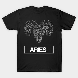 Aries Zodiac Constellation T-Shirt